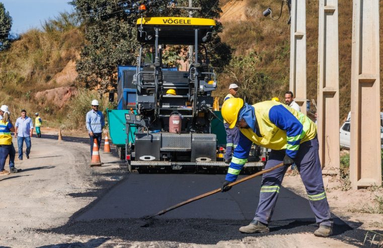 Governo do Estado inicia recapeamento asfáltico na estrada de Água Quente