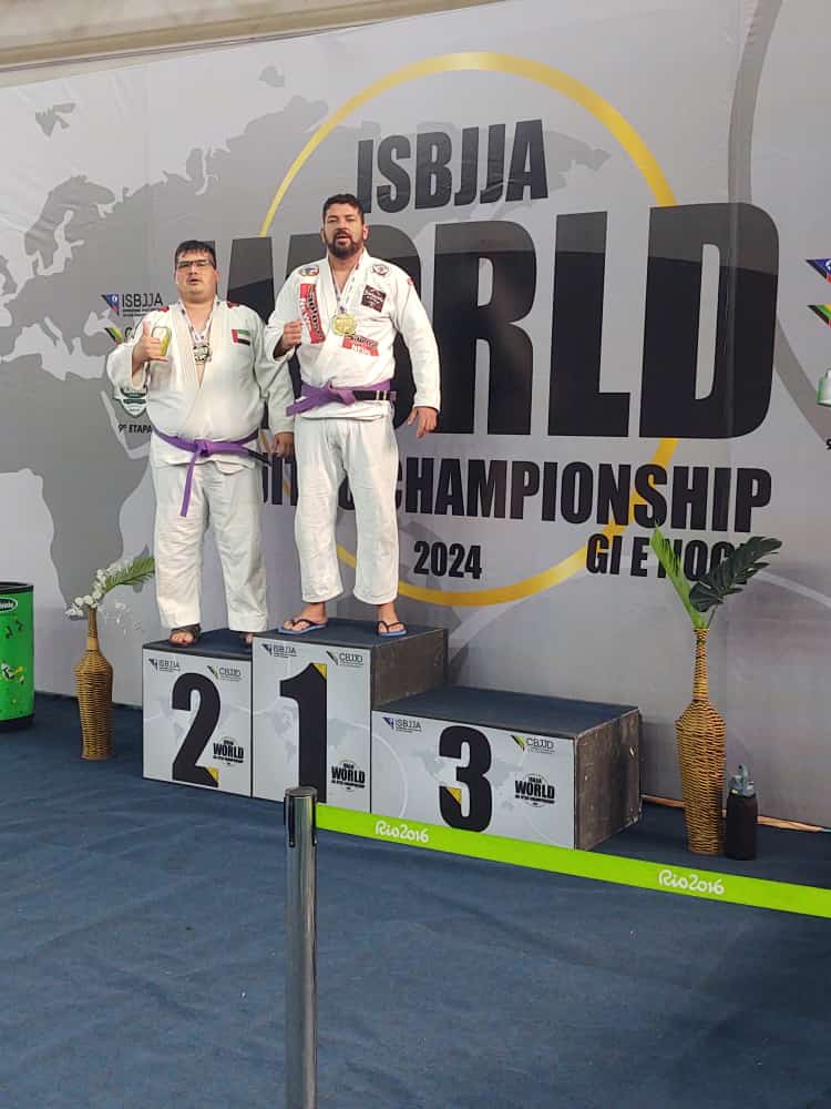 Atleta petropolitano conquista bicampeonato mundial de Jiu-jitsu