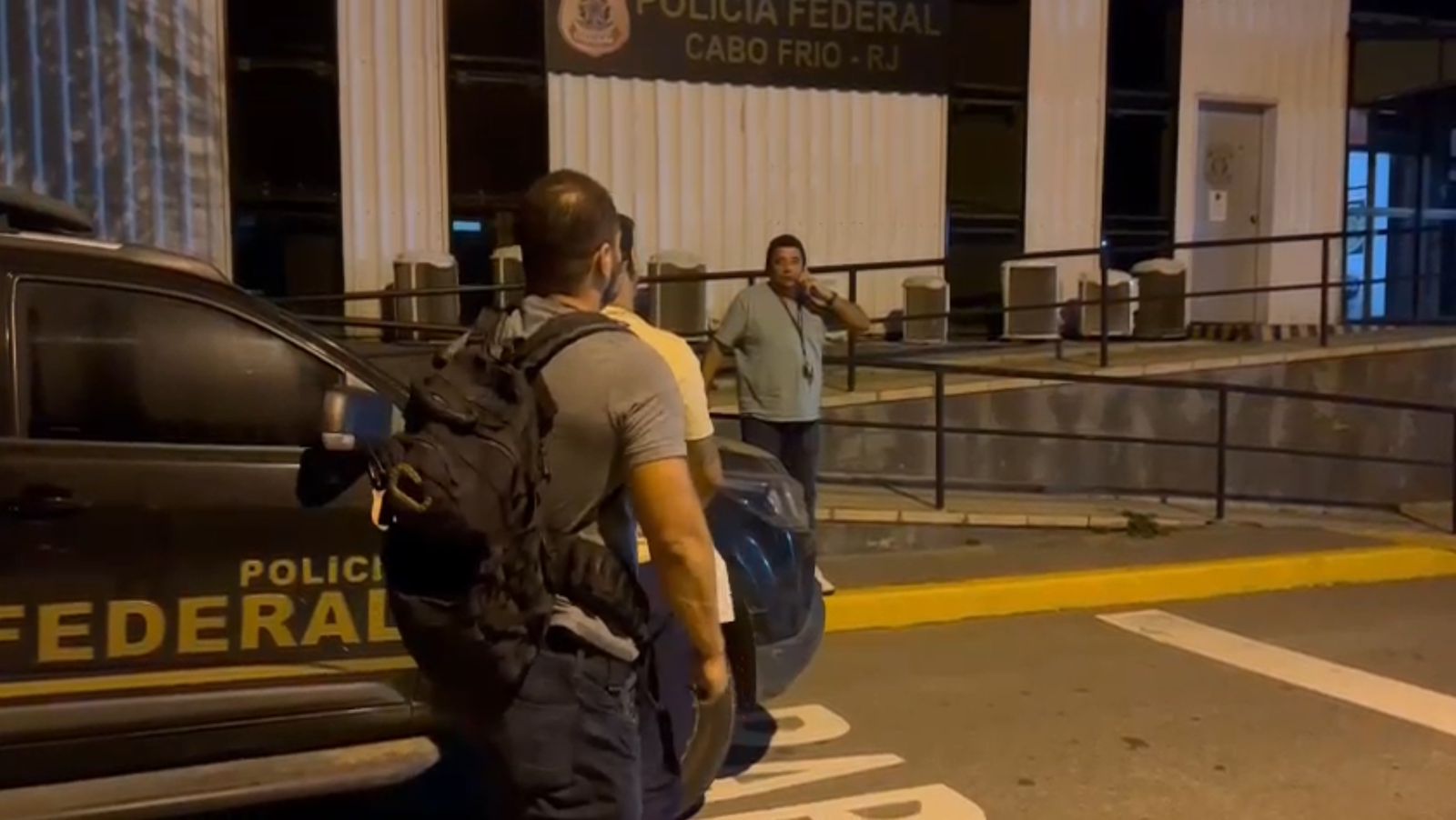 PF prende homem condenado por homicídio, em São Pedro da Aldeia/RJ