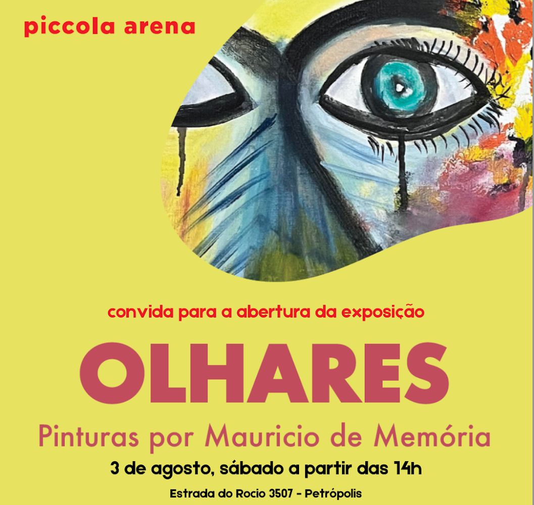Piccola arena reúne abertura de exposição, festa junina e lançamento do edital de ocupação no dia 03 de agosto