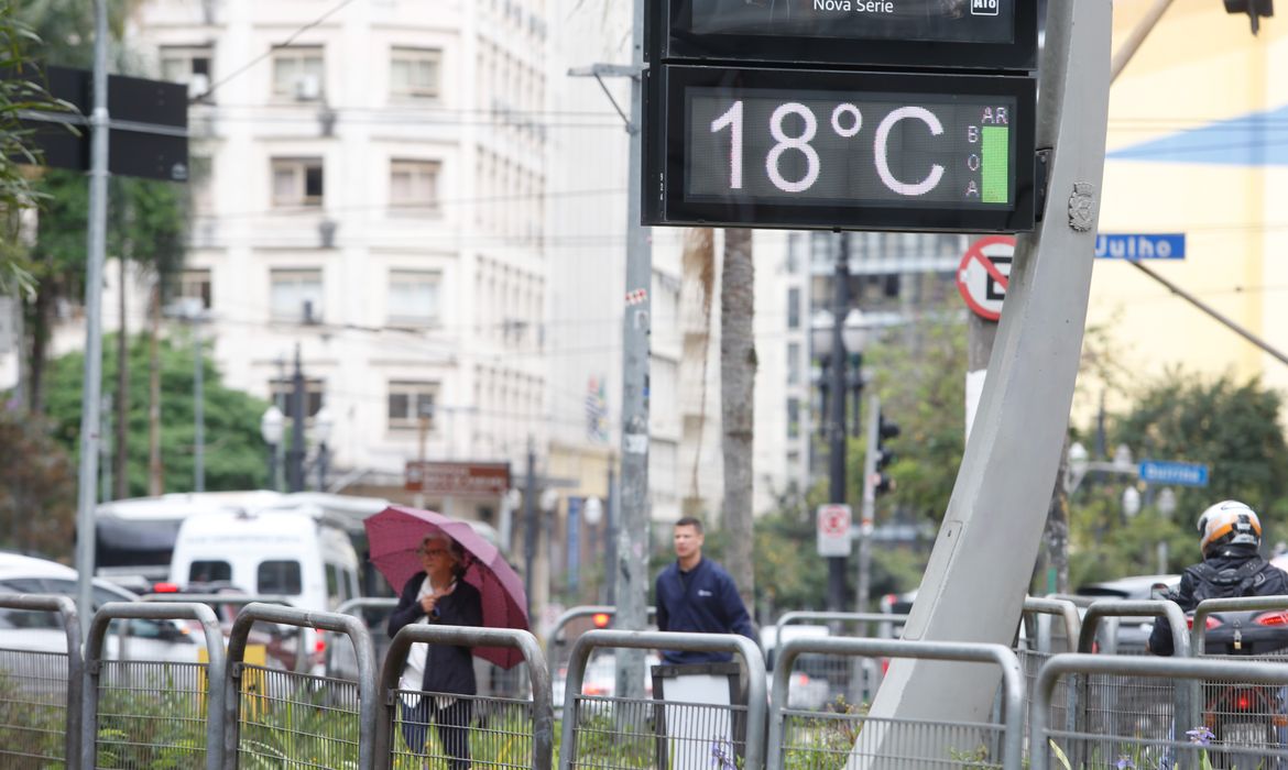 Ministério da Saúde alerta para baixas temperaturas no Sul