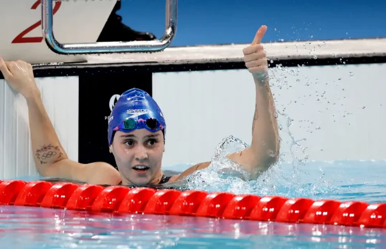 Beatriz Dizotti avança à final inédita do Brasil na natação em Paris