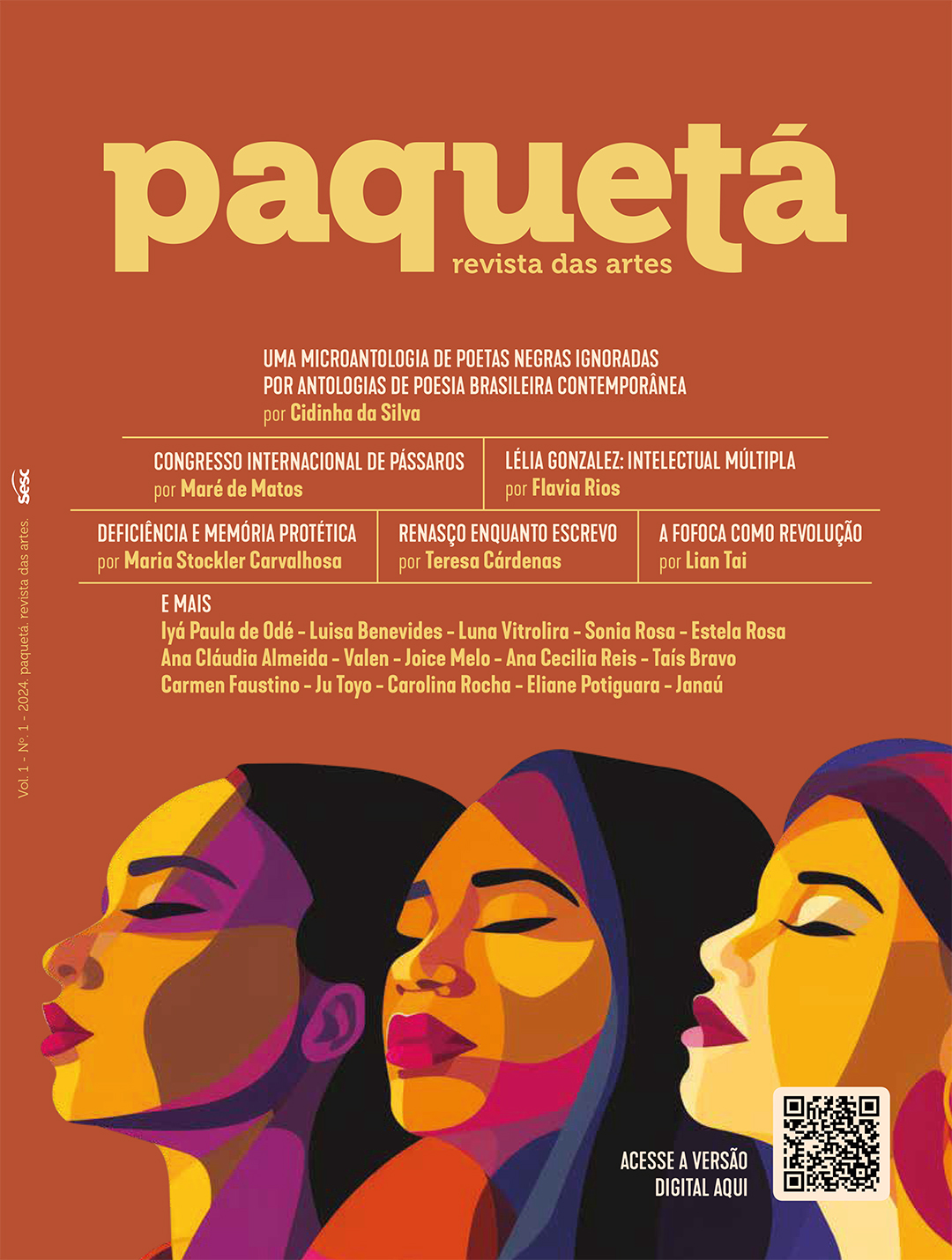 Festival Sesc de Inverno: edição exclusivamente feminina da revista Paquetá ganha lançamento em Petrópolis neste sábado
