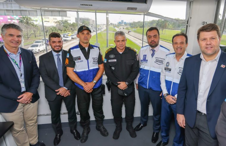 Cláudio Castro inaugura base do Galeão Presente para fortalecer a segurança no aeroporto