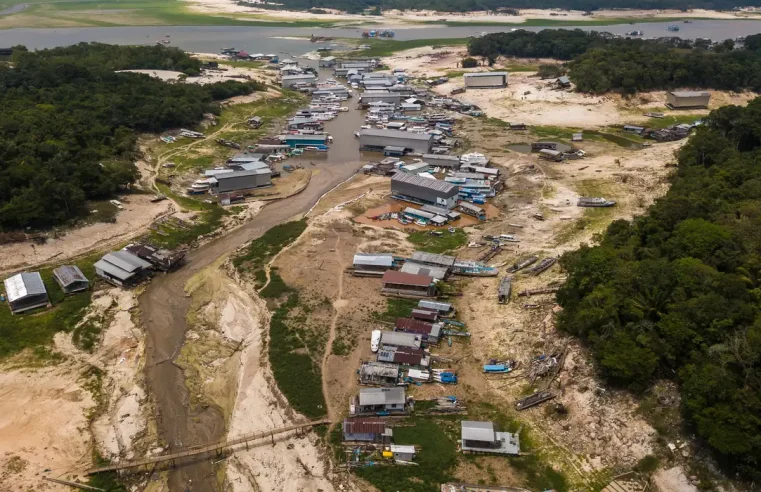 Rios da Amazônia registram níveis abaixo da média histórica