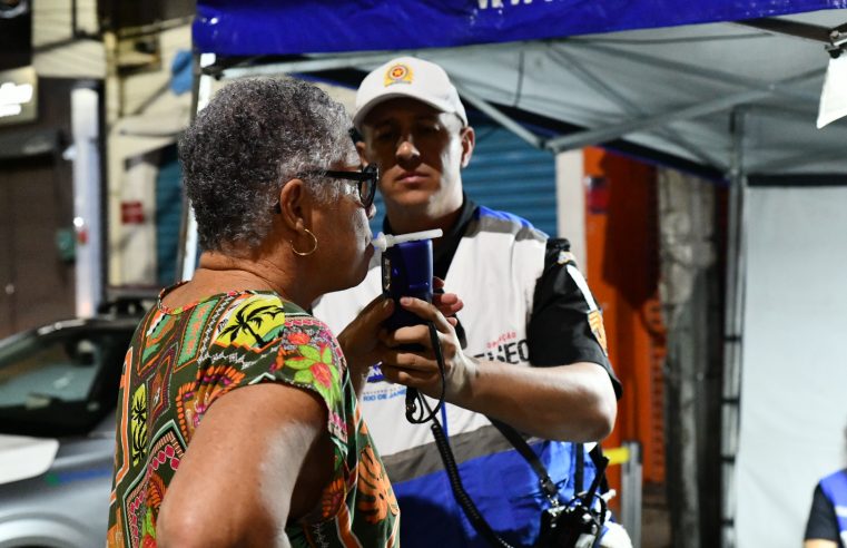 Lei Seca registrou 544 casos de alcoolemia durante o final de semana