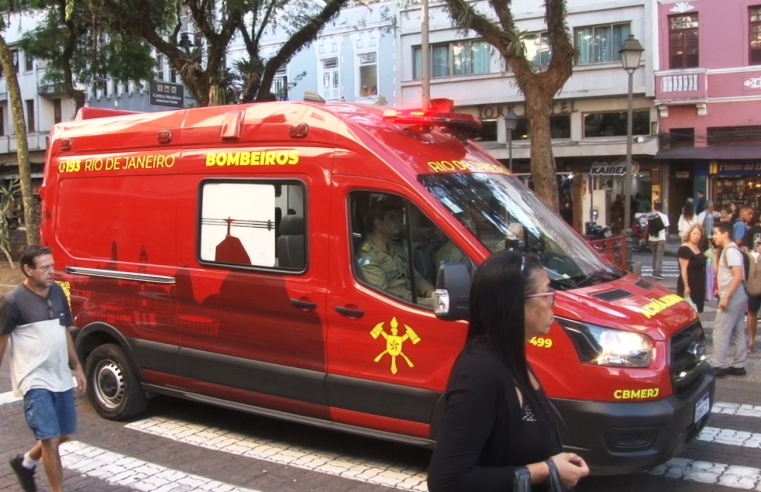 Atropelamento é registrado nesta segunda-feira(05) no Centro de Petrópolis