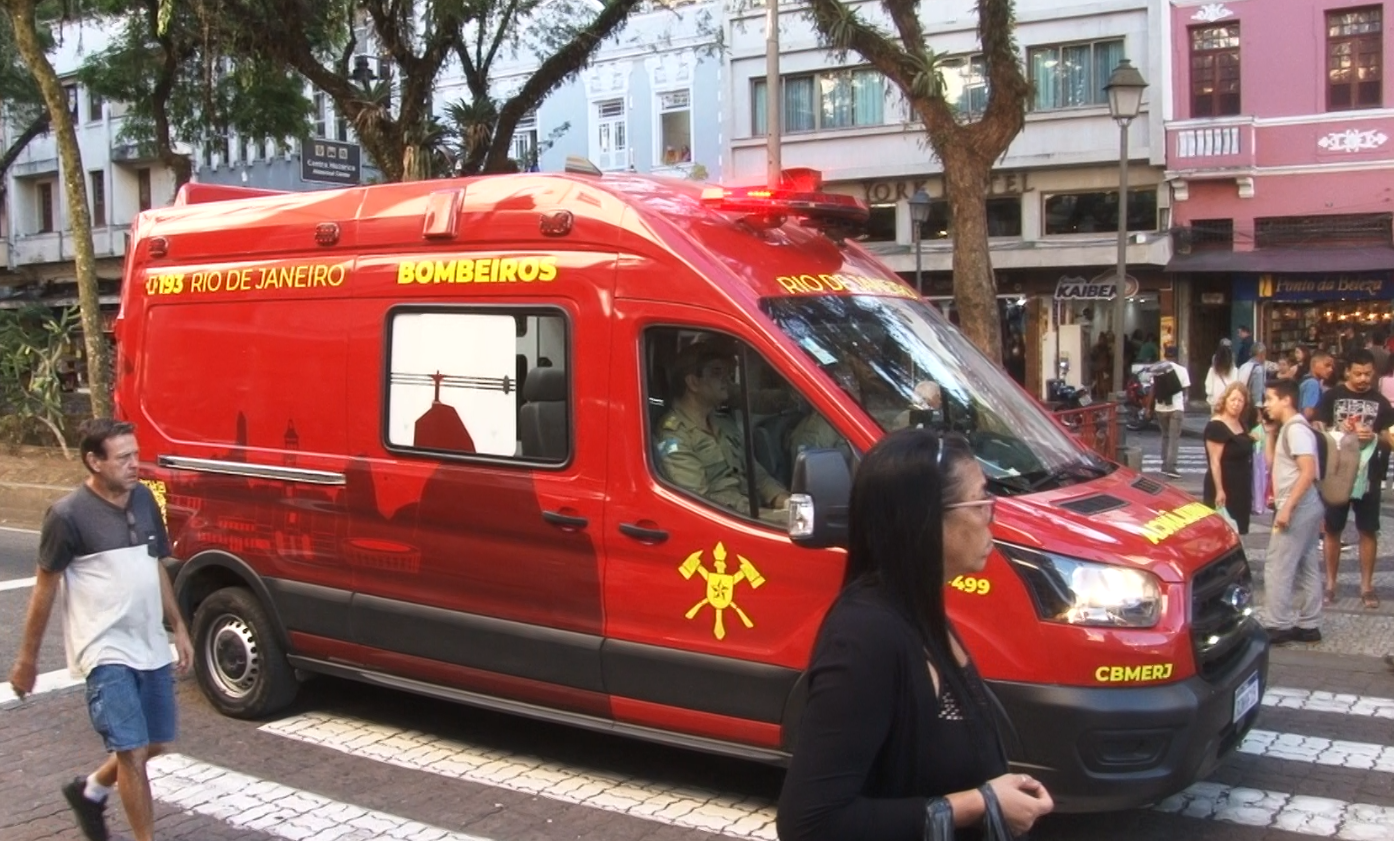 Atropelamento é registrado nesta segunda-feira(05) no Centro de Petrópolis