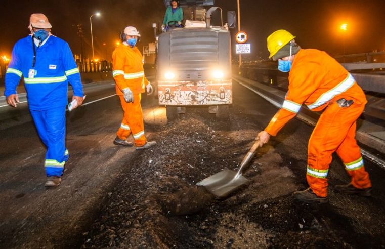 Ecoponte executa cronograma de manutenção na Ponte Rio-Niterói