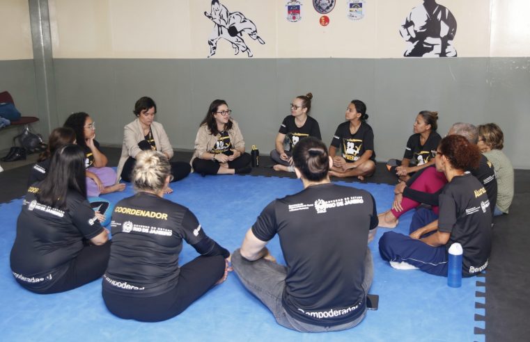 Programa Empoderadas, do Governo do Estado, e Supervia fazem ação de prevenção de combate à violência contra à mulher