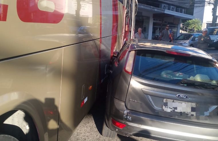 Acidente no Centro de Petrópolis
