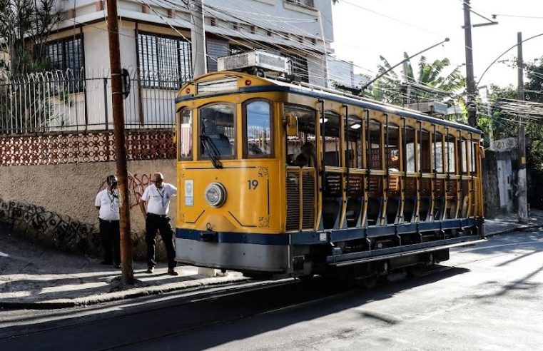 Governo do Rio inaugura primeiro trecho das obras do Bonde de Santa Teresa, no ramal Paula Mattos