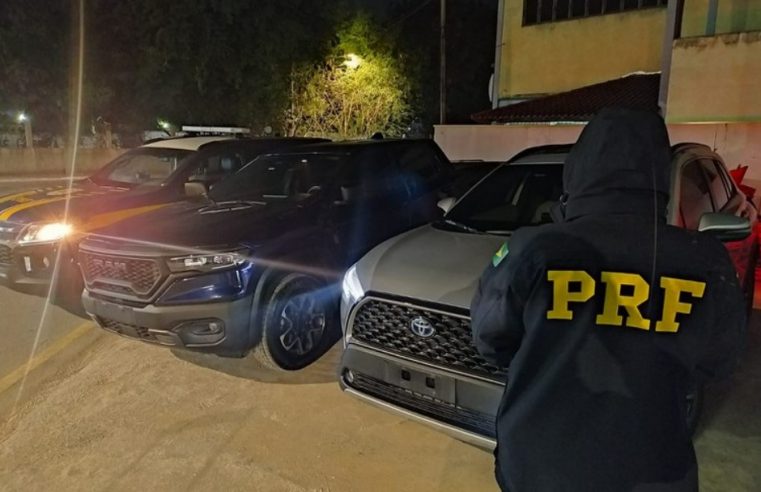 PRF intercepta dois veículos clonados em Barra Mansa