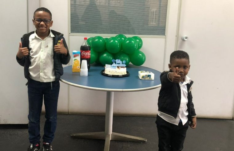 Criança escolhe, pela segunda vez, comemorar aniversário na Turp Transporte