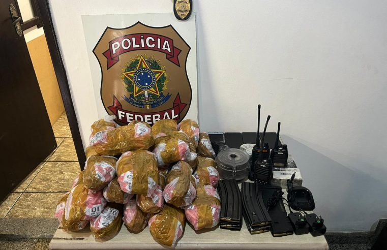 Casal é preso em flagrante por tráfico de drogas e de armas, em Paraty/RJ