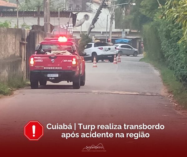 Motorista colide contra poste no Vale do Cuiabá