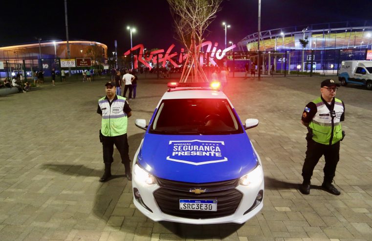 Governo do Estado garante segurança e promove conscientização no segundo dia do Rock in Rio