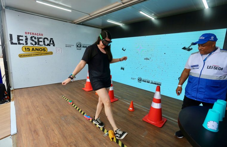 Ação do Governo do Estado com  Operação Lei Seca atrai mais de 5 mil pessoas no Rock in Rio