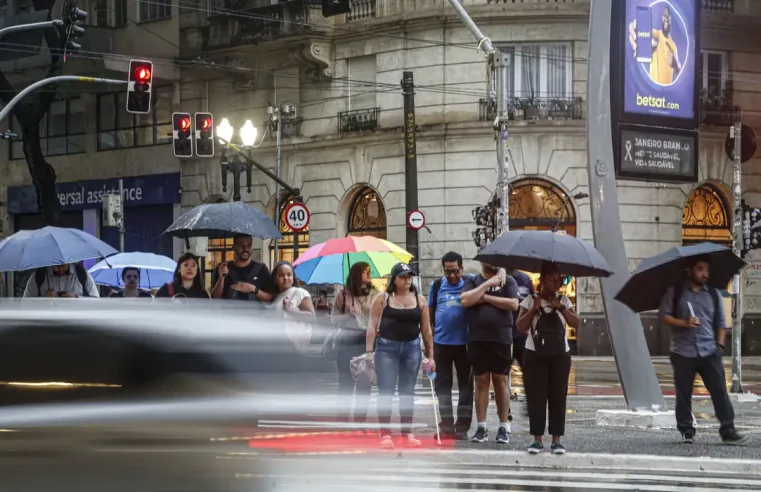 Brasil terá chuva no sul e sudeste, mas seca continua nas demais áreas