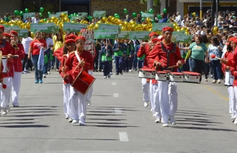 Desfile Cívico de 7 de setembro em Teresópolis: confira as interdições no trânsito no Parque Regadas e imediações