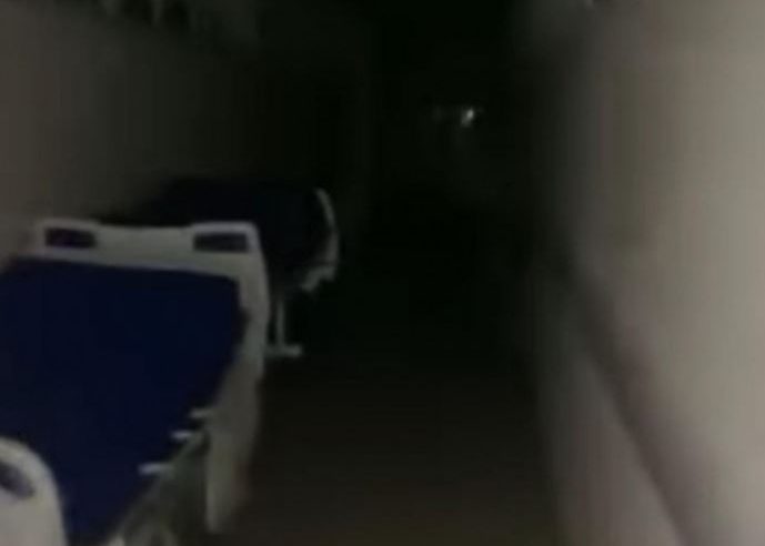 Hospital Municipal Raul Sertã fica no escuro com apagão nos bairros