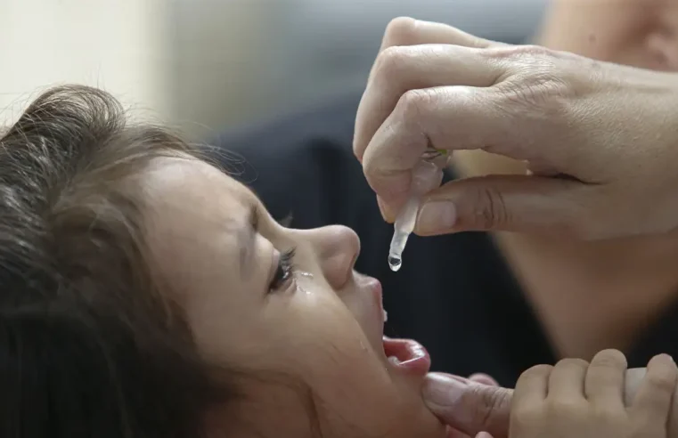 Brasil tem 68% dos municípios com risco alto ou muito alto para pólio 