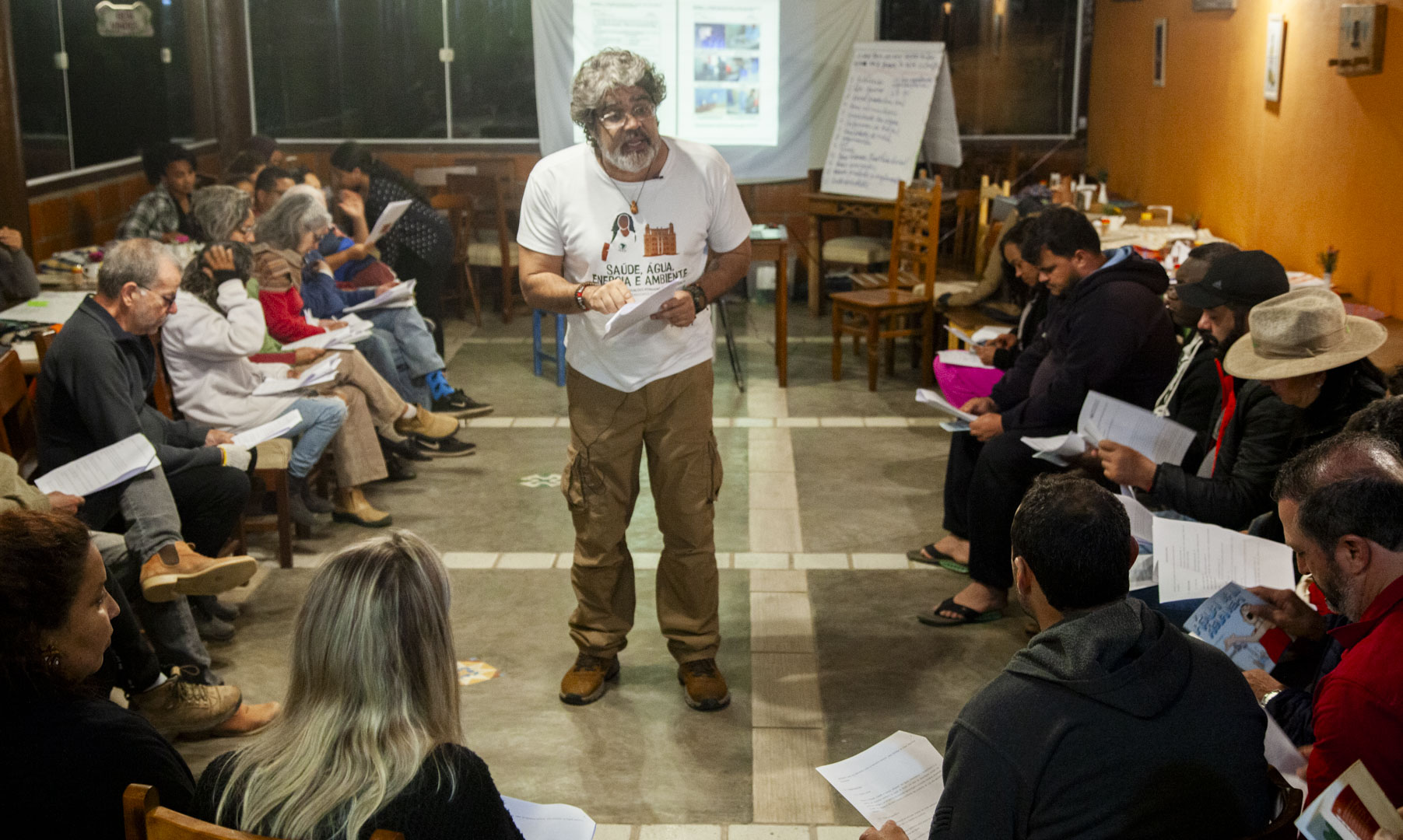 Fiocruz inicia projeto de saneamento ecológico para promoção da saúde no Brejal, com curso de formação de agricultores