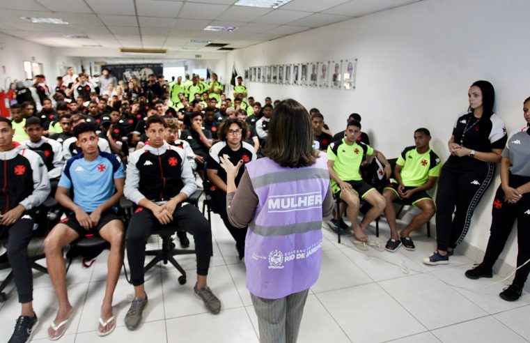 Secretaria de Estado da Mulher se une aos 4 grandes times de futebol do RJ para ações de prevenção à violência contra meninas e mulheres