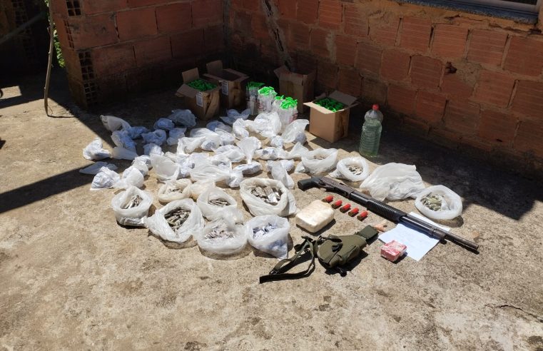 Informações do Disque Denúncia resultam na apreensão de 5,5 kg de drogas no Independência, em Petrópolis