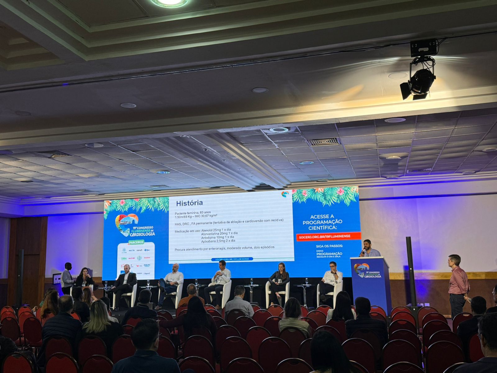 Médico petropolitano participa de debate no 19º Congresso Fluminense de Cardiologia e de fórum latino-americano voltado para o ramo