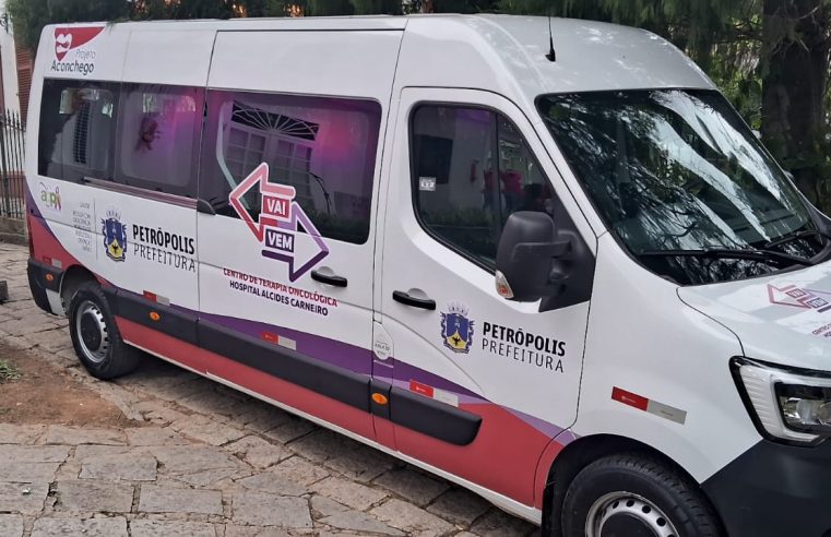 Transporte gratuito para pacientes em tratamento oncológico é lançado em Petrópolis