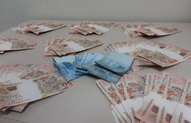 R$ 50 mil em espécie é apreendido em Macaé