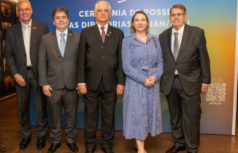 Luiz Césio Caetano assume presidência da Firjan