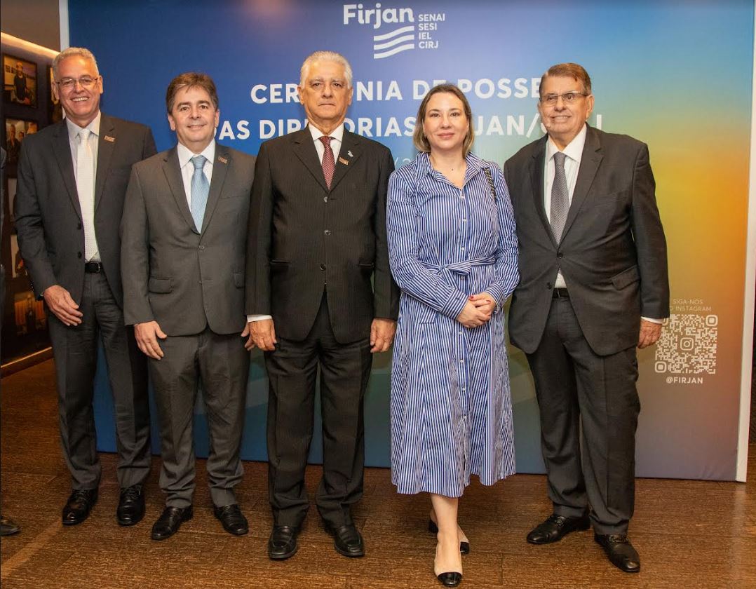 Luiz Césio Caetano assume presidência da Firjan