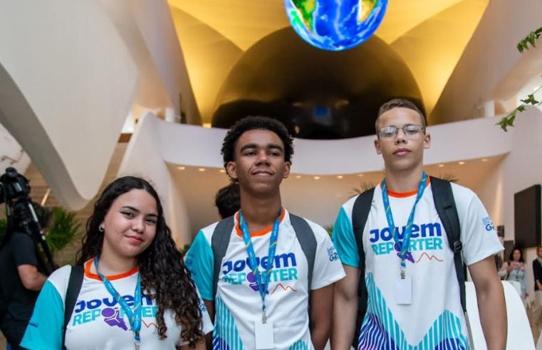 Jovem Repórter G20: estudantes da rede estadual fazem cobertura jornalística do Grupo de Trabalho de Sustentabilidade Ambiental e Climática