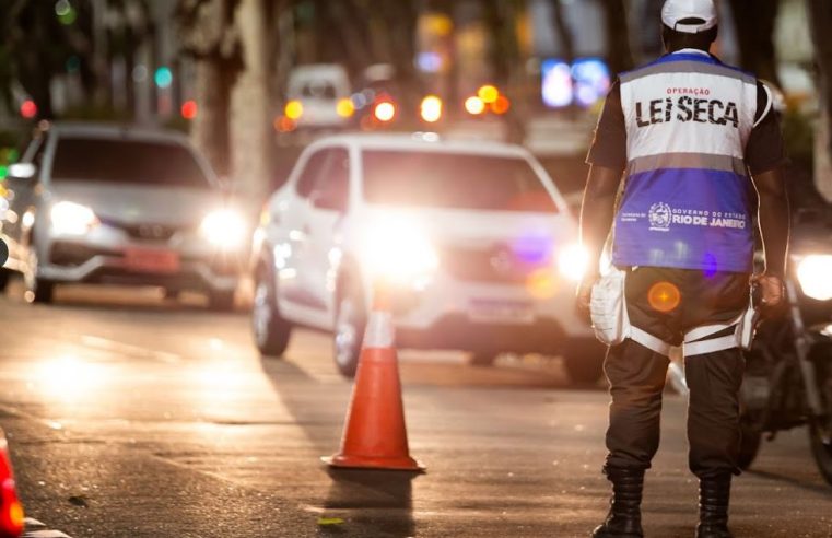 Lei Seca registrou 365 casos de alcoolemia durante o final de semana