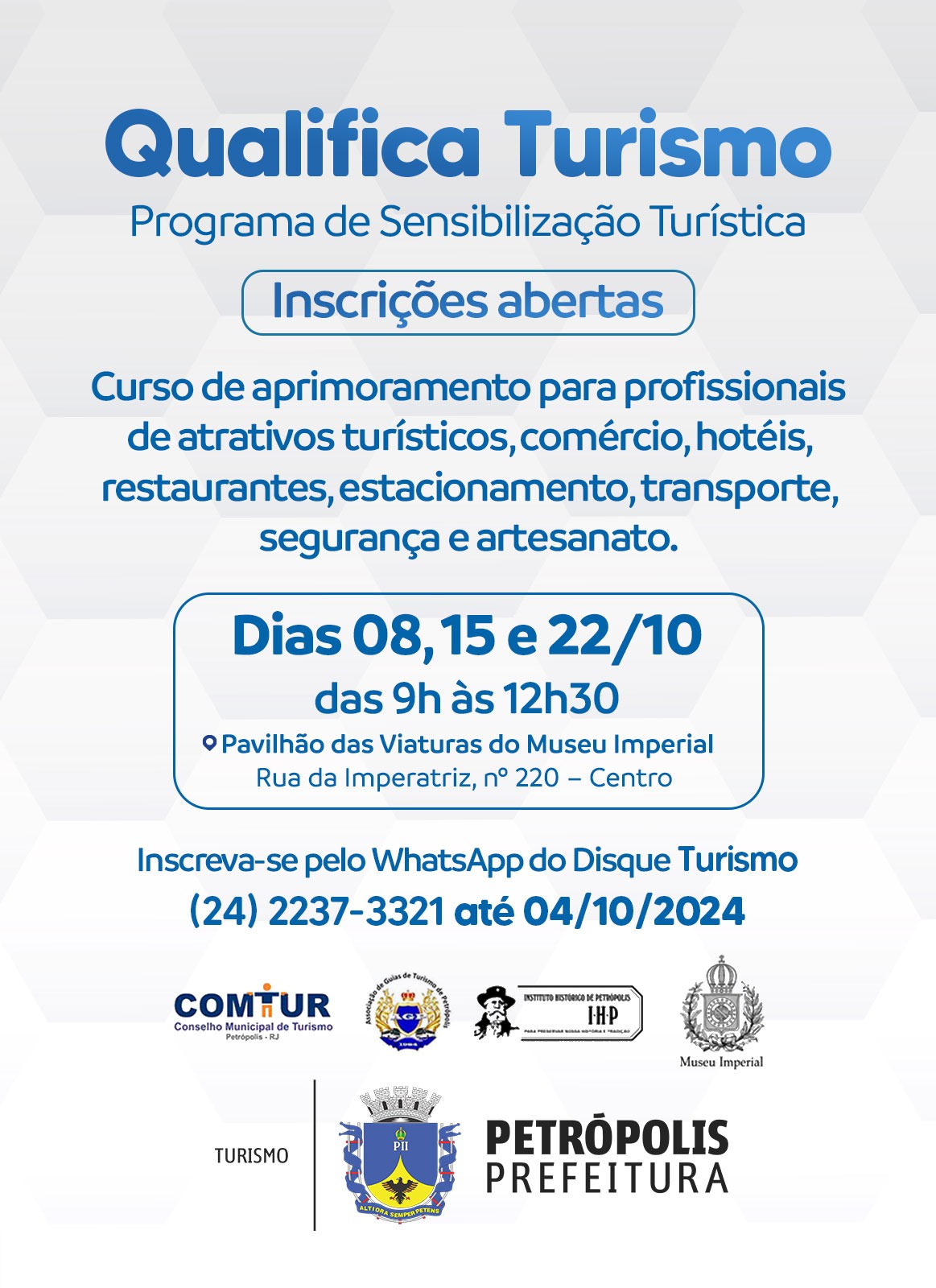 Edição do “Qualifica Turismo” é realizada em Petrópolis