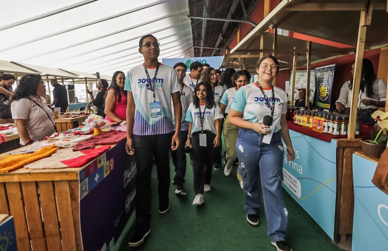 Programa Jovem Repórter: alunos da rede estadual fazem a cobertura jornalística do G20 Social