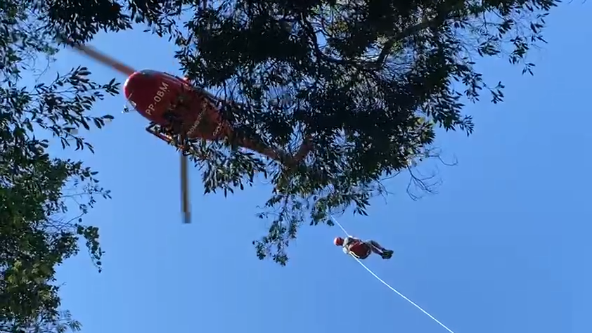 Corpo de Bombeiros resgata francês perdido no Parque Nacional da Serra dos Órgãos