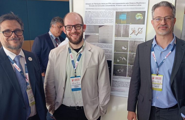 Médico cardiologista Tayene Quintella participa do Congresso Brasileiro de Arritmia e apresenta procedimento Inédito na América Latina