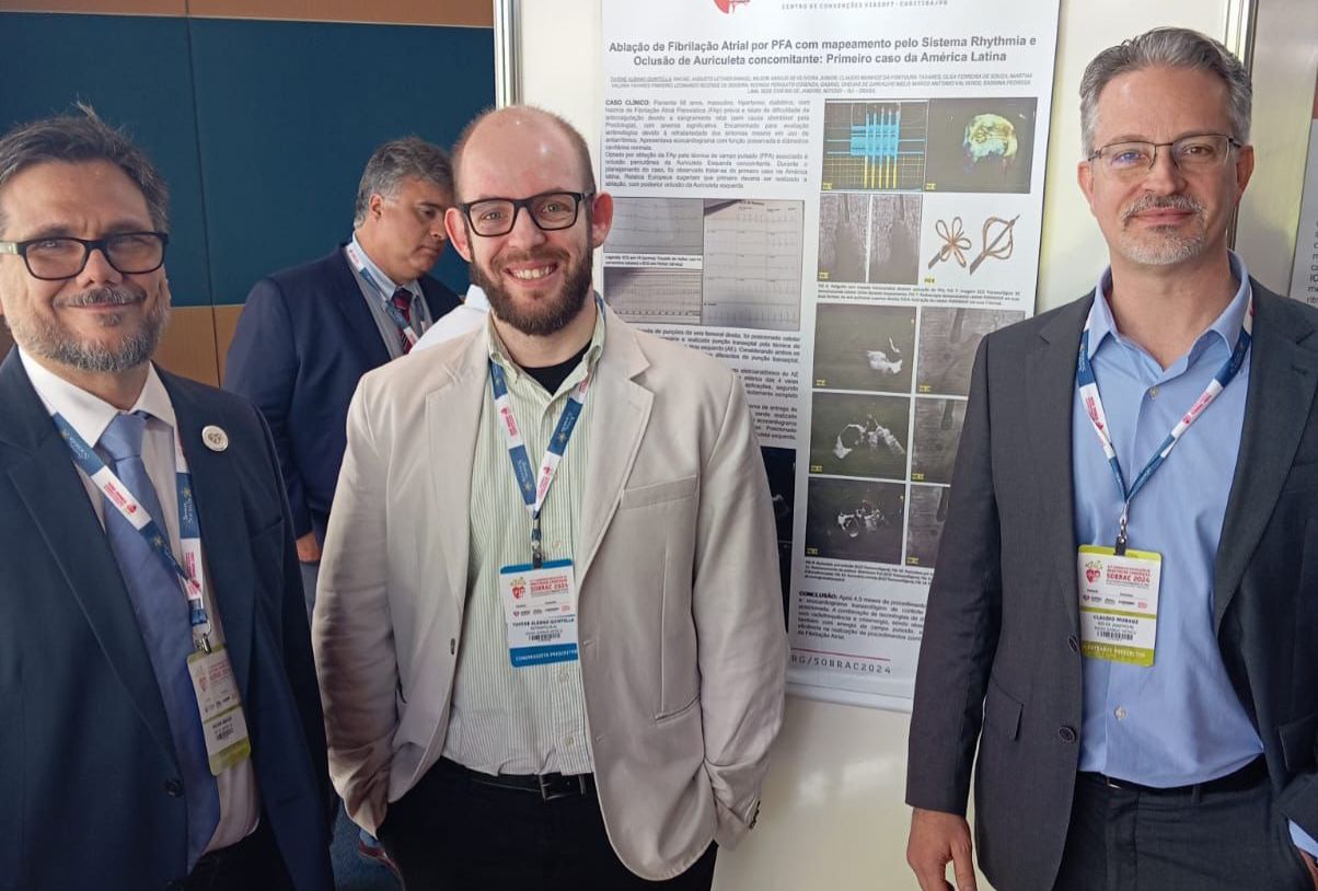 Médico cardiologista Tayene Quintella participa do Congresso Brasileiro de Arritmia e apresenta procedimento Inédito na América Latina