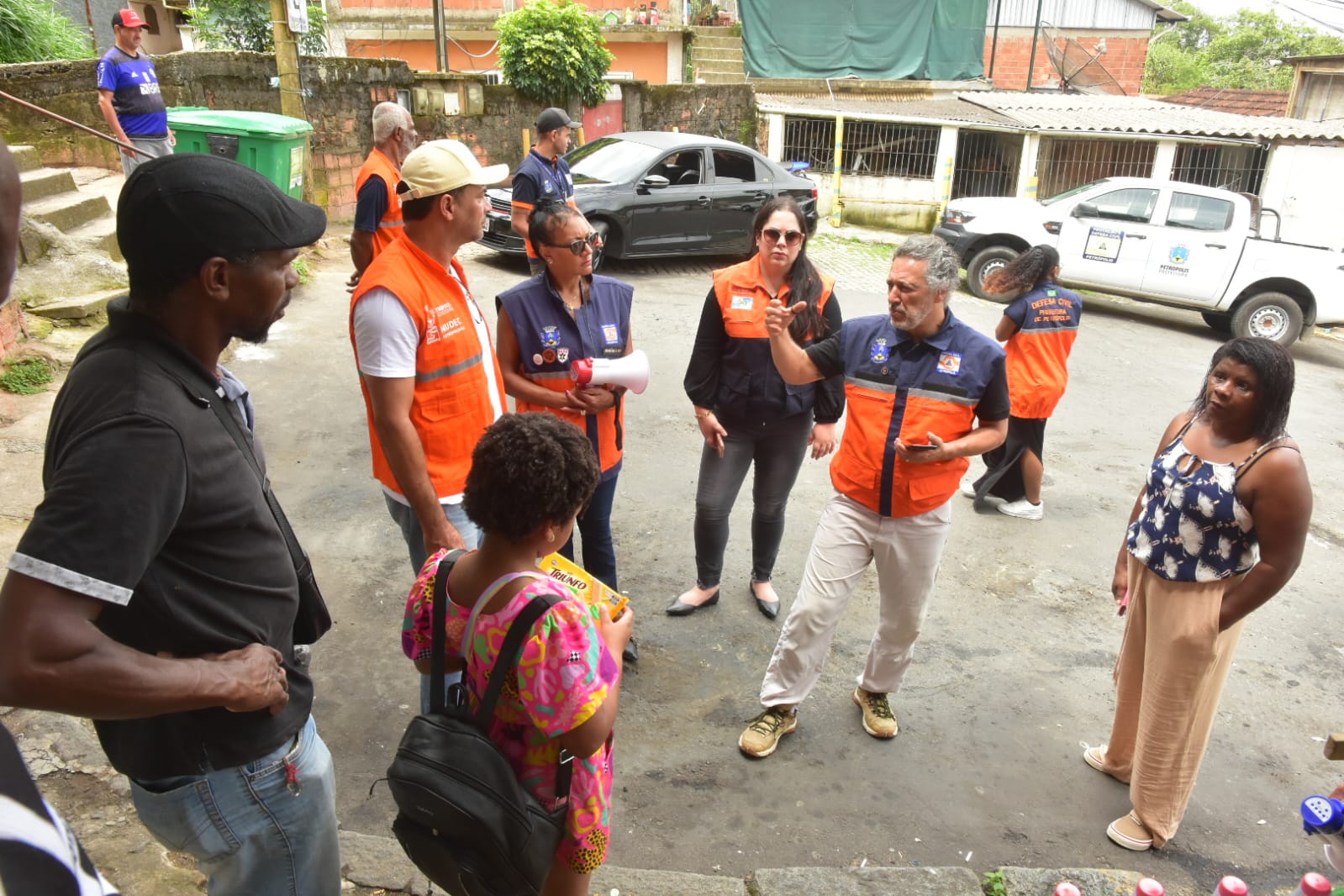 Simulado de mobilização para dias de chuva forte é realizado em Petrópolis