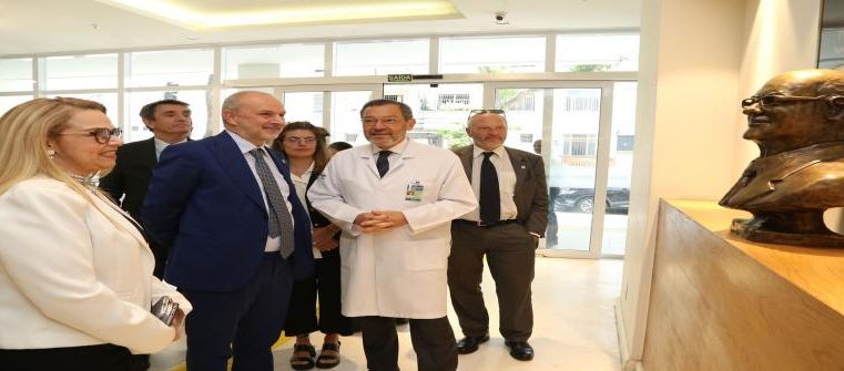 Visita de ministro da Saúde da Itália ao Instituto Estadual do Cérebro abre caminho para cooperação internacional