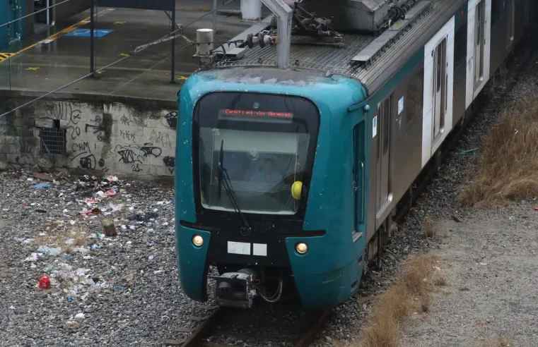 Mais de 1 km de cabos de linha de trem são furtados no Rio de Janeiro