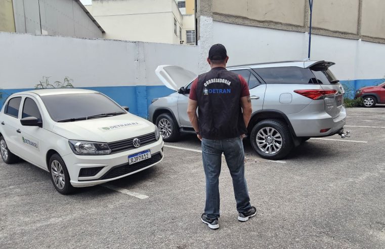 Inteligência Artificial do Detran.RJ flagra veículo com indícios de adulteração em posto de vistoria de Niterói