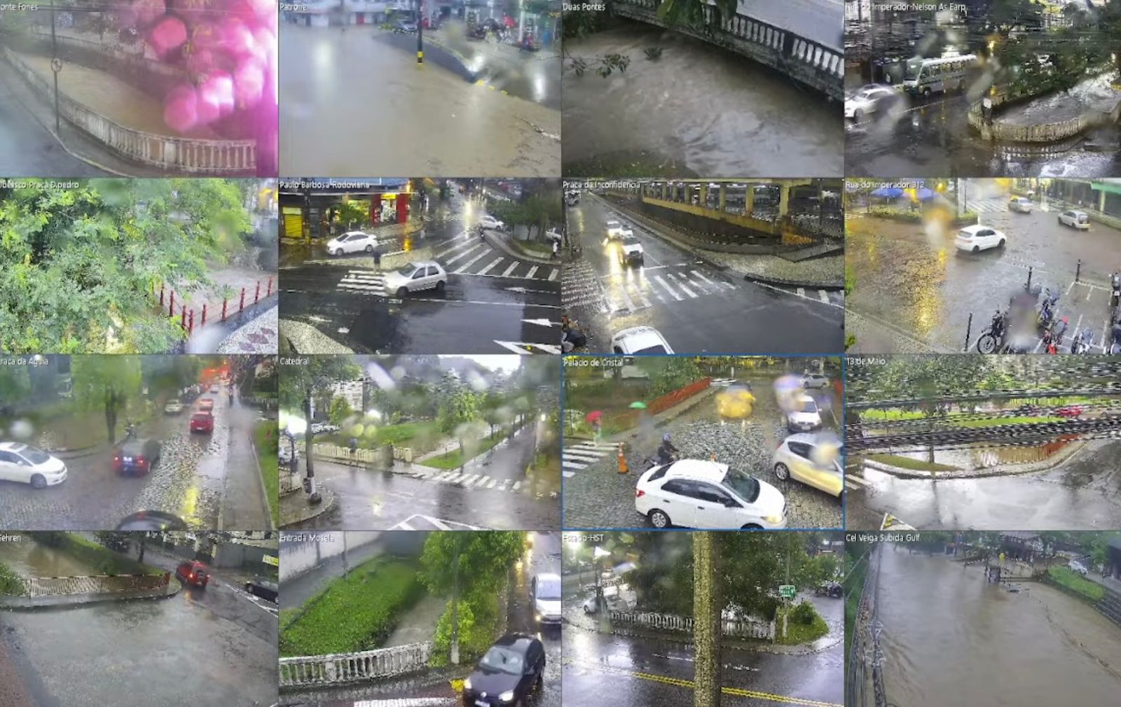 Defesa Civil aciona sirenes devido transbordamento no Centro Histórico