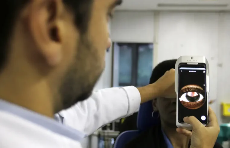 Realização de exames de retina no SUS cresce quase 50% desde 2019