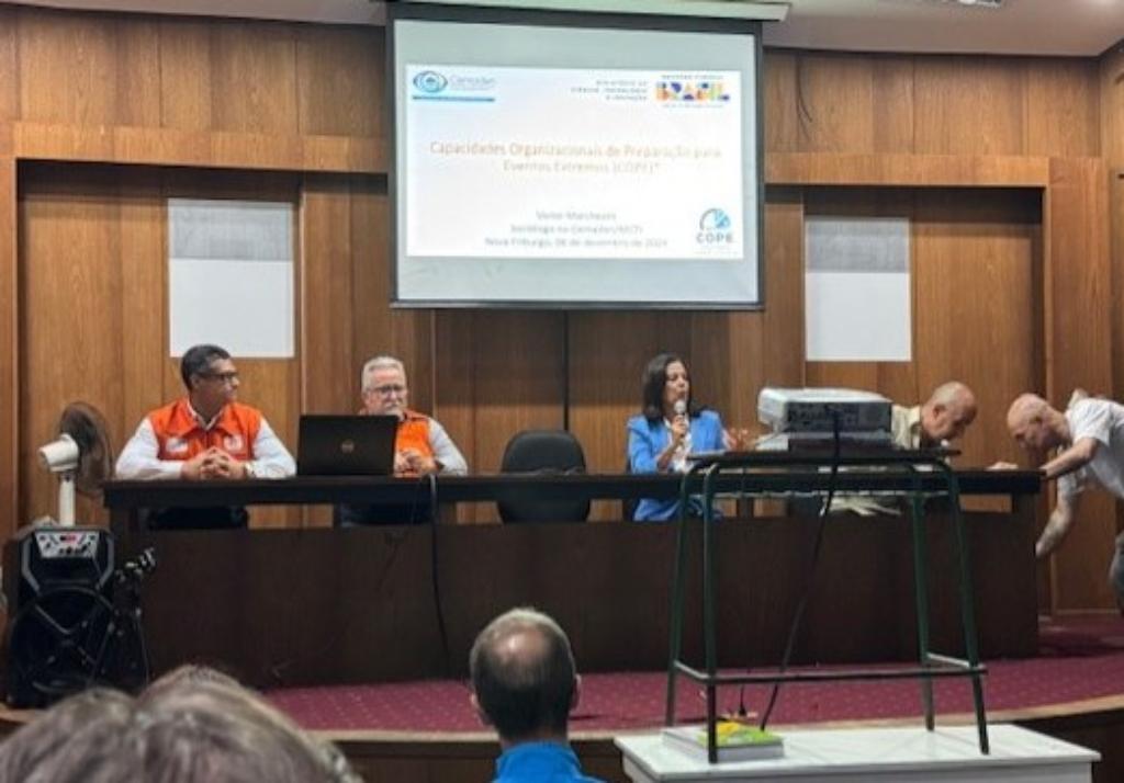 Membros do MPRJ participam de workshop sobre preparação para eventos extremos na Região Serrana