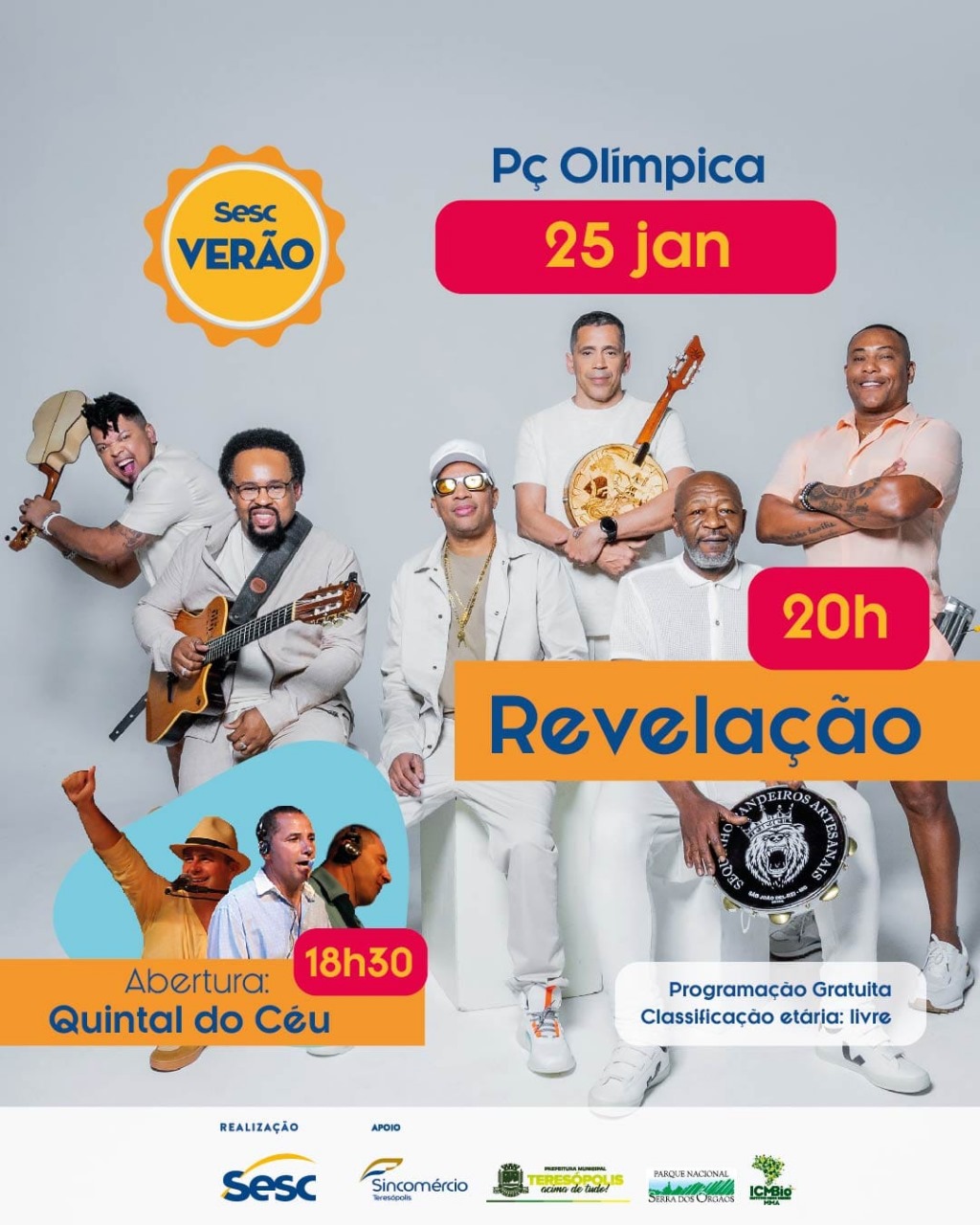 O festival Sesc Verão promete movimentar Teresópolis neste final de semana
