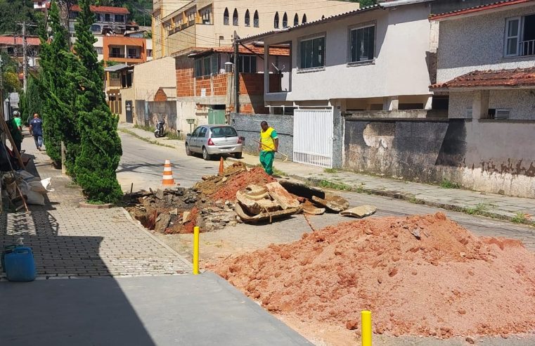 Prefeitura de Teresópolis avança na manutenção de ruas e praças públicas